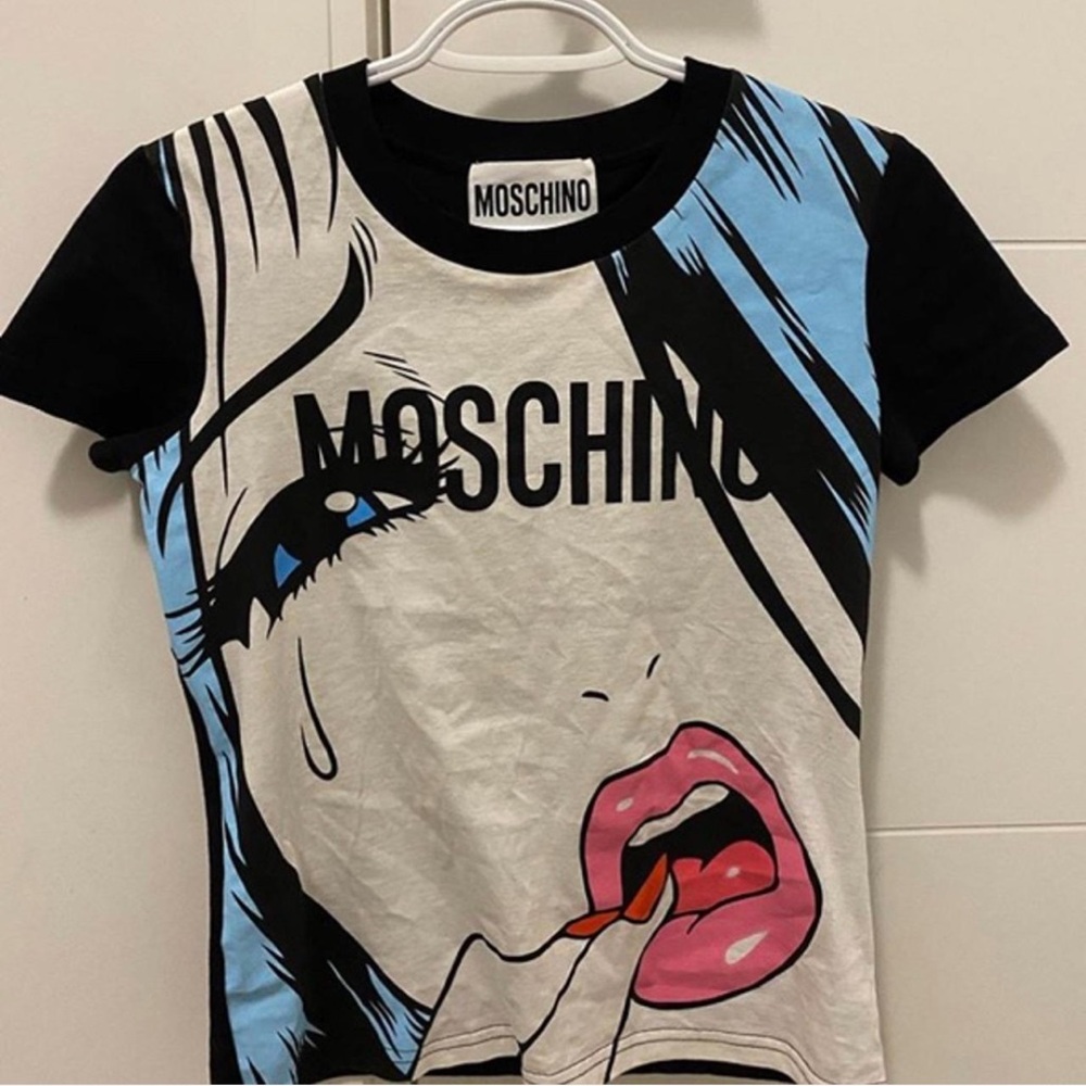 Moschino Graphic Print Pop Art Shirt